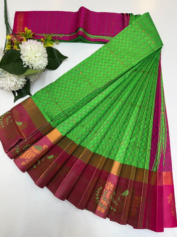 Premium Sivaranjini Saree with elegant Zari work for wedding wear