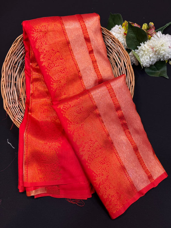 Soft Silk Varalakshmi Special Saree for Festival Wear