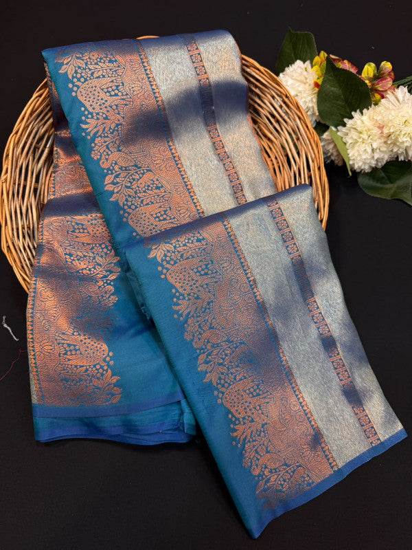 Soft Silk Varalakshmi Special Saree for Festival Wear