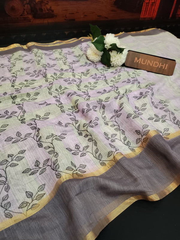 Rupam Digital Fancy Saree in premium fancy fabric for party wear