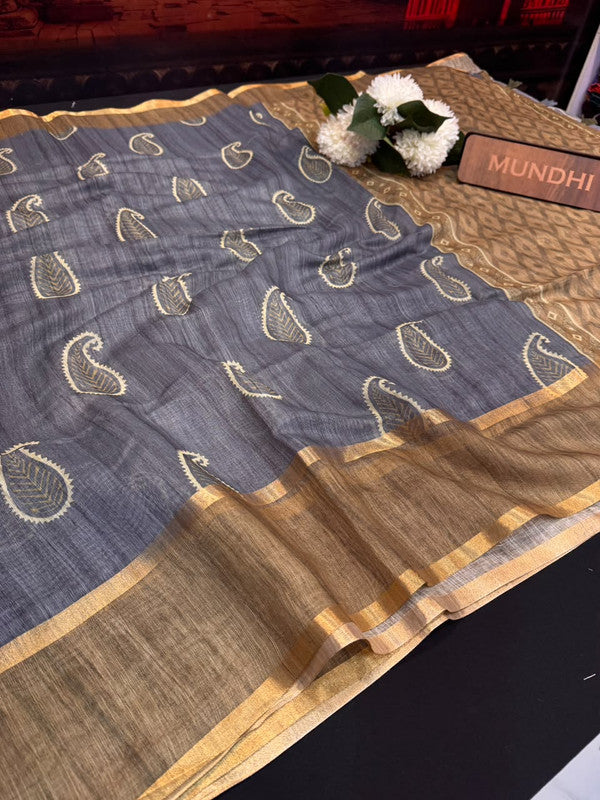 Rupam Digital Fancy Saree in premium fancy fabric for party wear