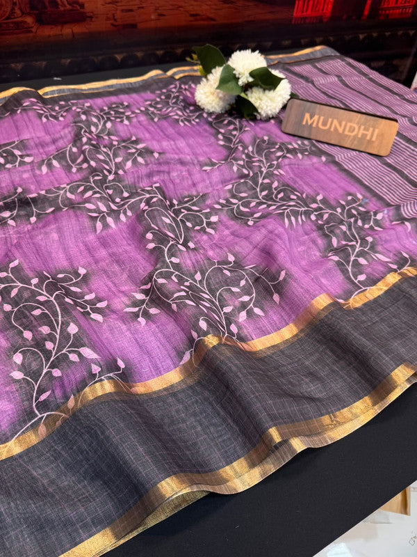 Rupam Digital Fancy Saree in premium fancy fabric for party wear