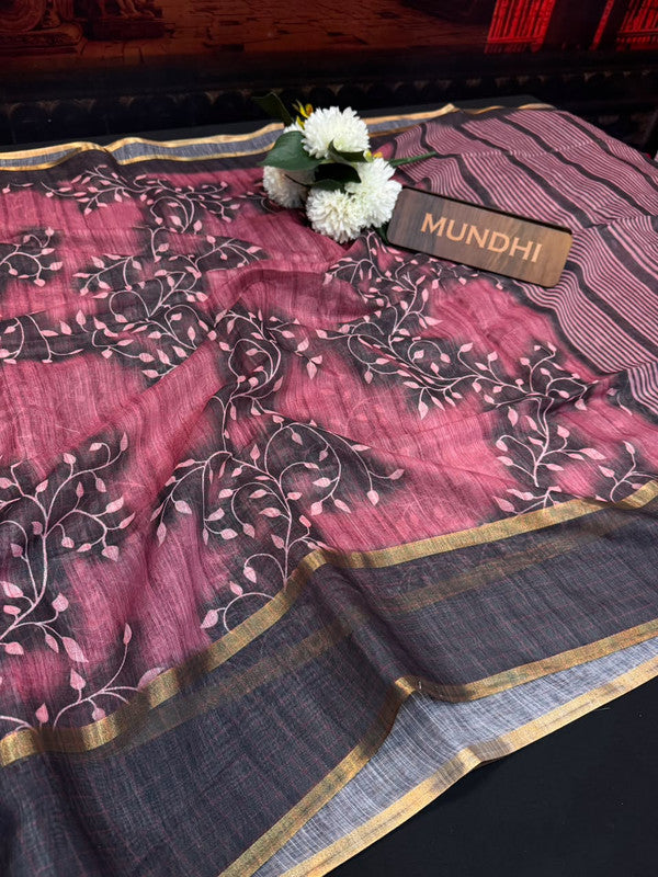 Rupam Digital Fancy Saree in premium fancy fabric for party wear
