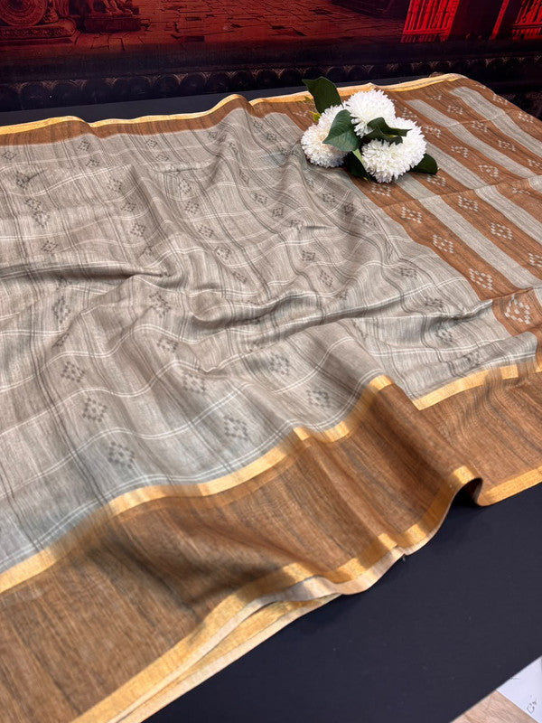 Rupam Digital Fancy Saree in premium fancy fabric for party wear