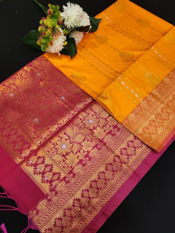 Ramaniyam Soft Silk | Zari Saree | RMY485 - Sri Sakthi Pugazh Tex RMY485 - Soft Silk