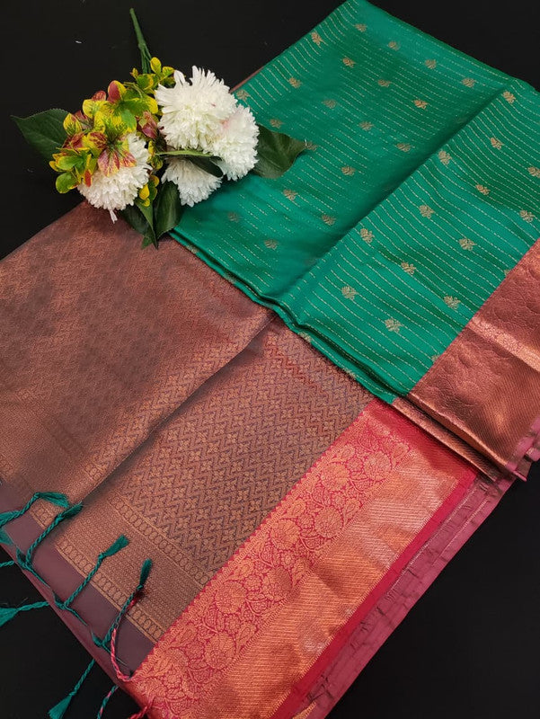 Ramaniyam Soft Silk | Zari Saree | RMY485 - Sri Sakthi Pugazh Tex RMY485 - Soft Silk
