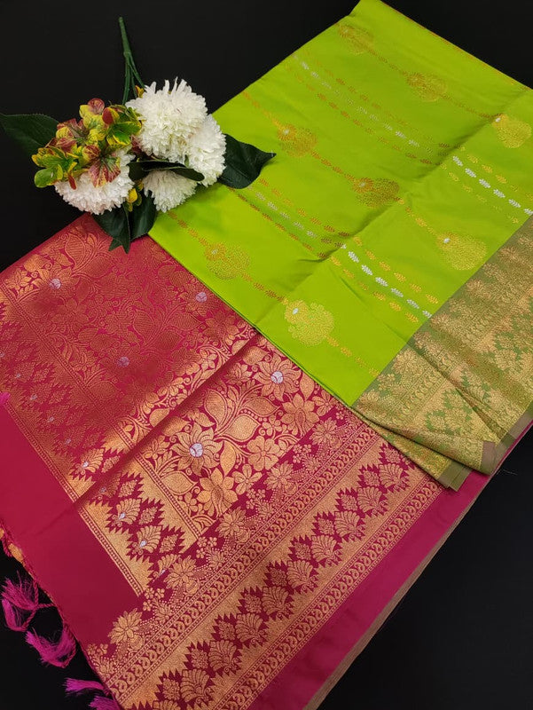 Ramaniyam Soft Silk | Zari Saree | RMY485 - Sri Sakthi Pugazh Tex RMY485 - Soft Silk