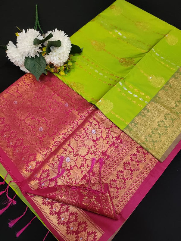 Ramaniyam Soft Silk | Zari Saree | RMY485 - Sri Sakthi Pugazh Tex RMY485 - Soft Silk