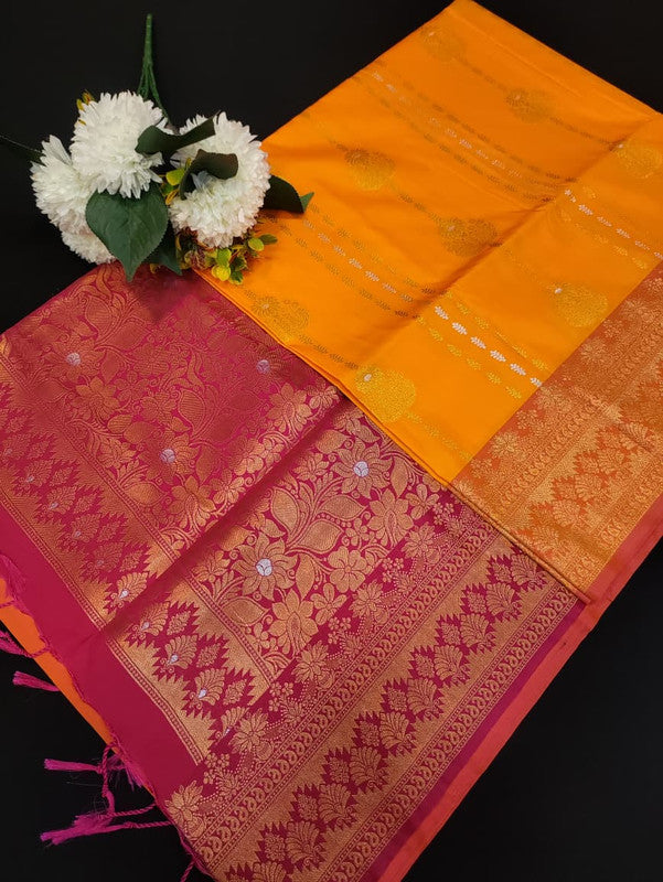 Ramaniyam Soft Silk | Zari Saree | RMY485 - Sri Sakthi Pugazh Tex RMY485 - Soft Silk