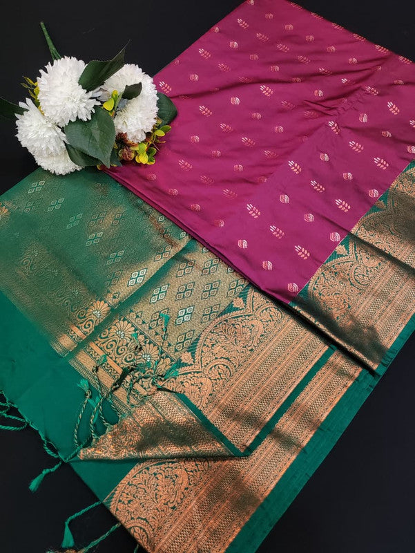 Ramaniyam Soft Silk | Zari Saree | RMY485 - Sri Sakthi Pugazh Tex RMY485 - Soft Silk