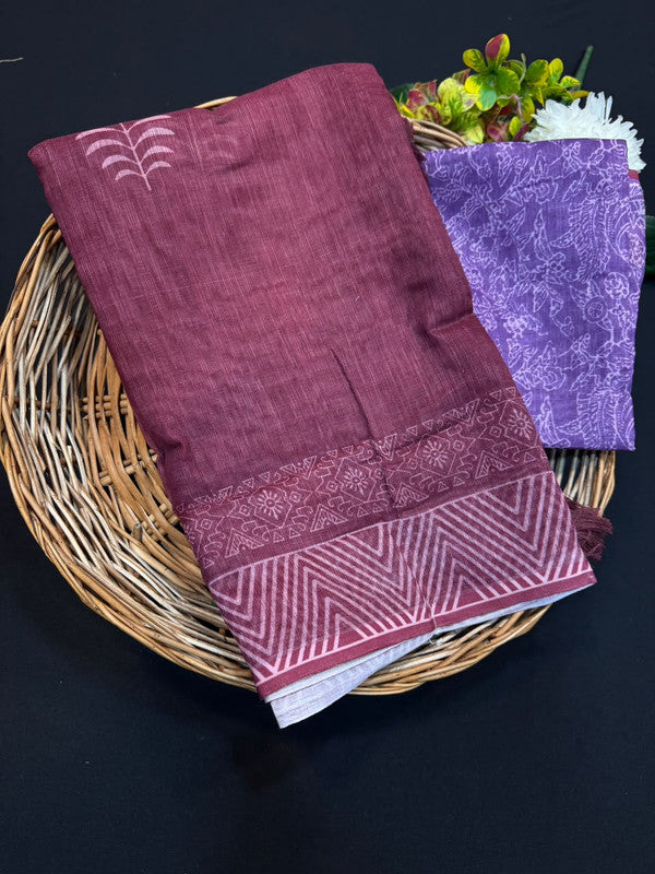 Elampillai Fancy Cotton Saree for Women – Elegant Party Wear