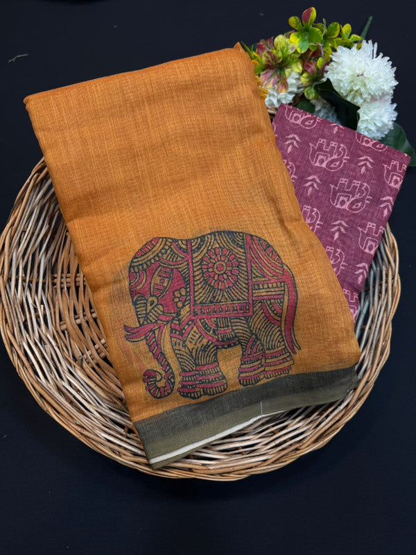 Elampillai Fancy Cotton Saree for Women – Elegant Party Wear