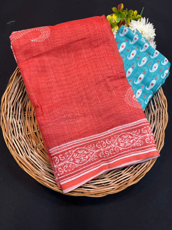 Elampillai Fancy Cotton Saree for Women – Elegant Party Wear