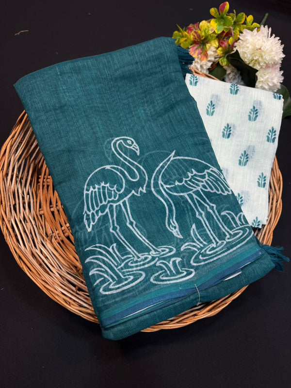 Elampillai Fancy Cotton Saree for Women – Elegant Party Wear