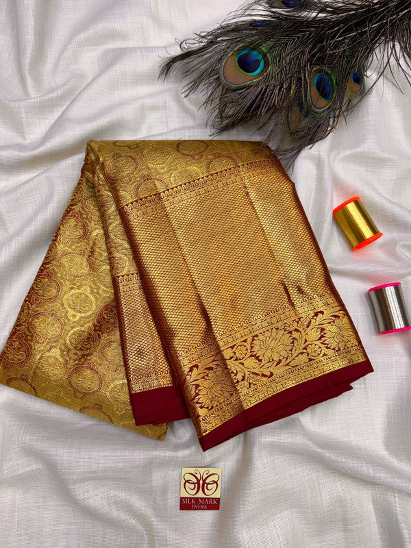 Pure Silk Saree – |100% Original Silk Traditional Elegance| M43 - Sri Sakthi Pugazh Tex - Pure Silk