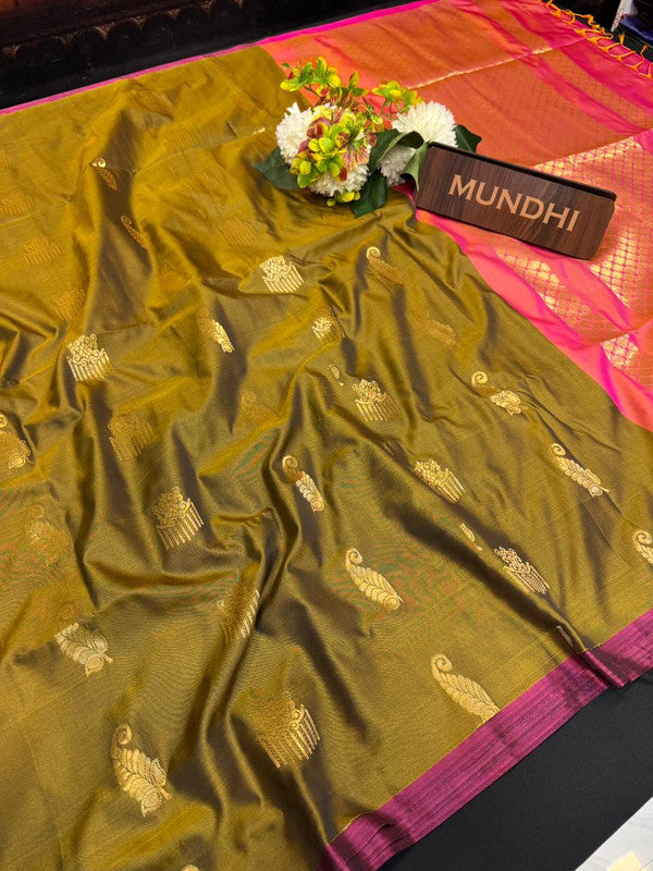 Vaagai Soft Silk Saree for Wedding Wear