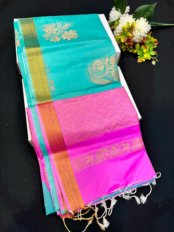 Vaagai Soft Silk Saree for Wedding Wear
