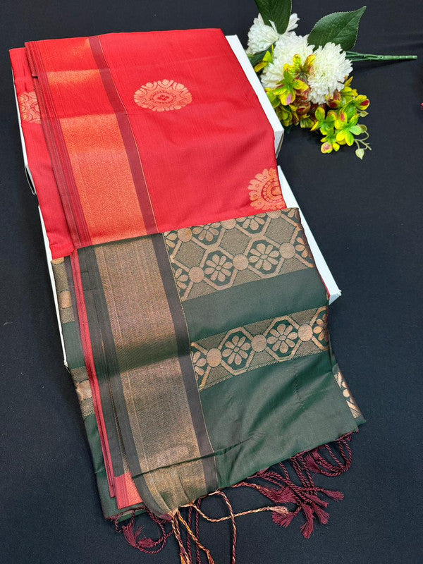 Vaagai Soft Silk Saree for Wedding Wear