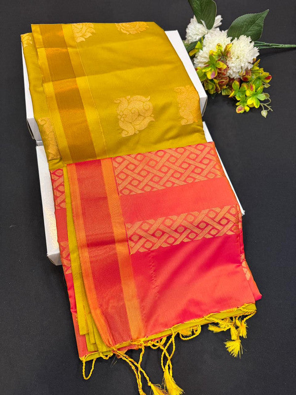 Vaagai Soft Silk Saree for Wedding Wear