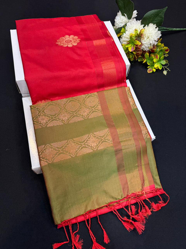 Vaagai Soft Silk Saree for Wedding Wear