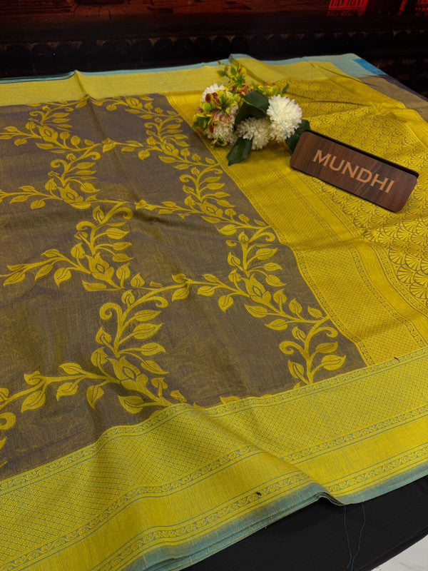 Summer Cool Cotton Saree in Cotton Type Fabric for Wedding Wear