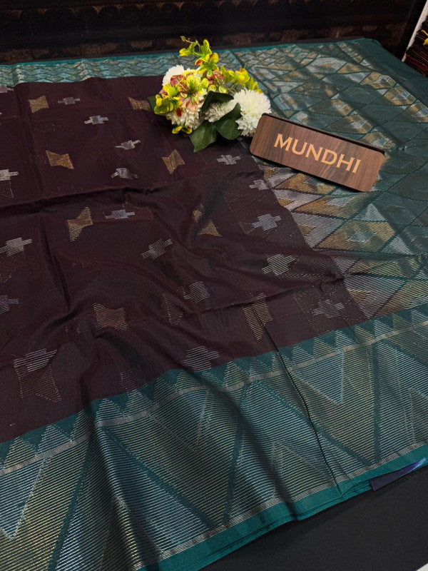 Kavya Banarasi Raw Silk | Zari Work for Women | FV105