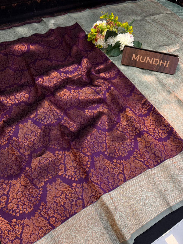 Trending Pavishna Saree in soft fabric for festive wear