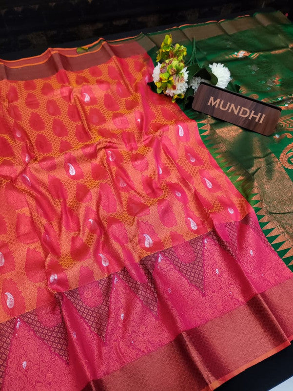 Offer Mixing Saree in soft fabric for wedding wear