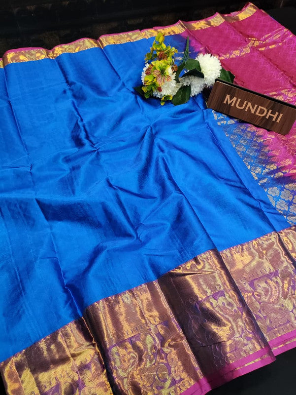 Suba Oviya Pattu Mix Wedding Saree SV63