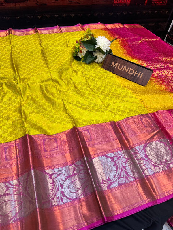 Suba Oviya Pattu Mix Wedding Saree|Take 3 Saree Get Discount 200 Each SV100