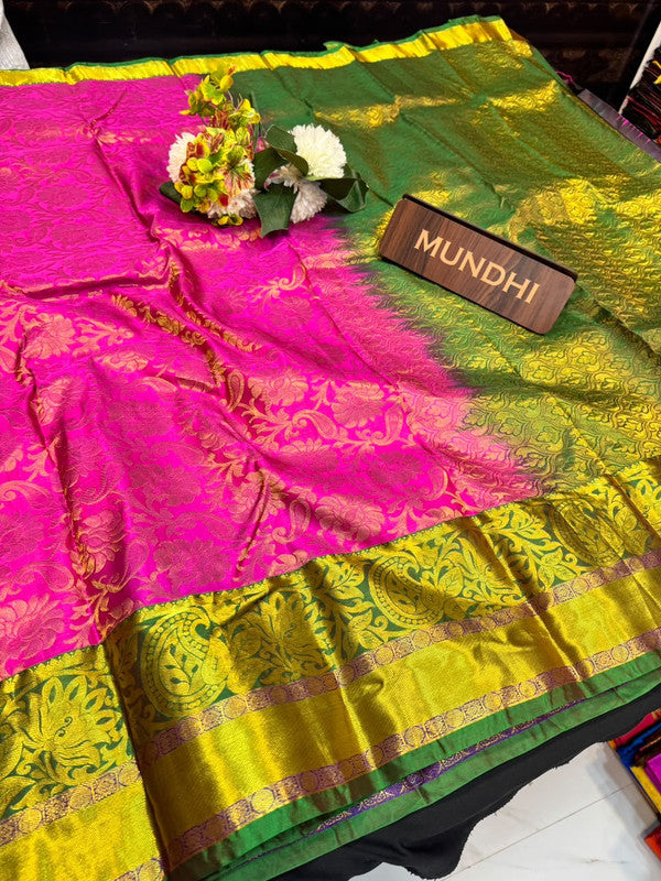 Suba Oviya Pattu Mix Wedding Saree|Take 3 Saree Get Discount 200 Each SV128