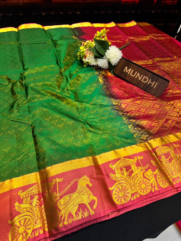 Suba Oviya Pattu Mix Wedding Saree|Take 3 Saree Get Discount 200 Each SV154