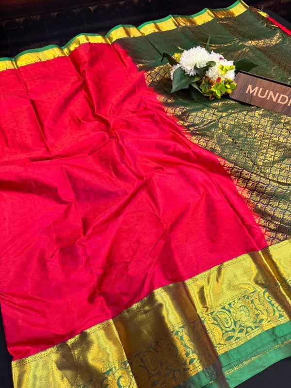 Suba Oviya Pattu Mix Wedding Saree|Take 3 Saree Get Discount 200 Each SV277