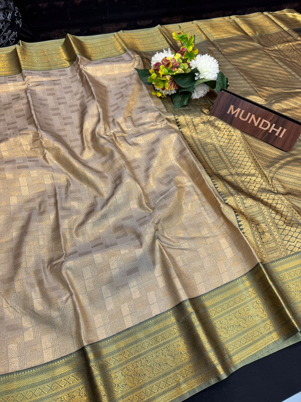 Vennila Semi Silk Saree | Zari Work | VNN174 - Sri Sakthi Pugazh Tex - Semi Silk