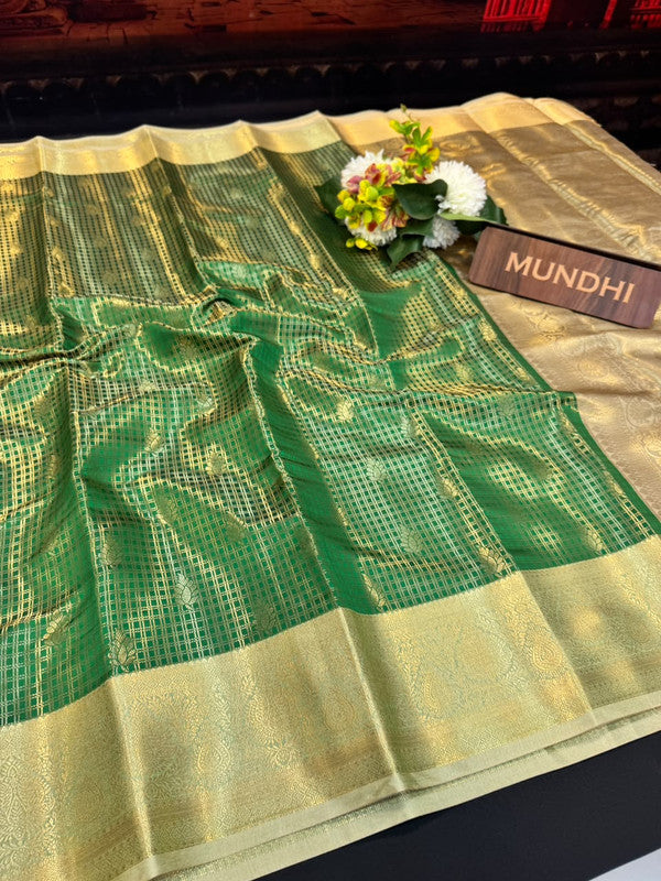 Manjanathi Saree | Elegant Zari Work | MJS18