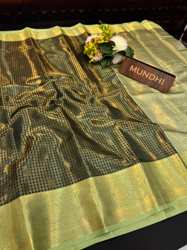 Manjanathi Saree | Elegant Zari Work | MJS11