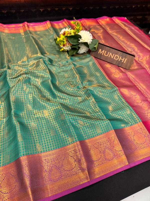 Manjanathi Saree | Elegant Zari Work | MJS13