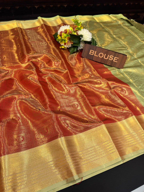 Kajal Saree | Elegant Zari Work | KAJ10