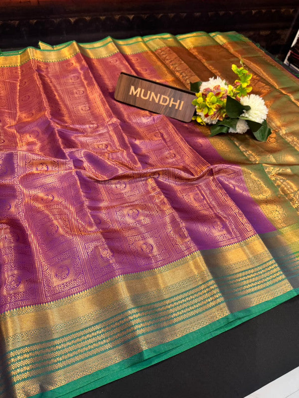 Kajal Saree | Elegant Zari Work | KAJ12