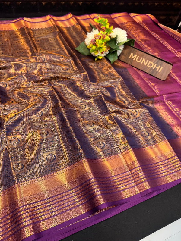 Kajal Saree | Elegant Zari Work | KAJ03