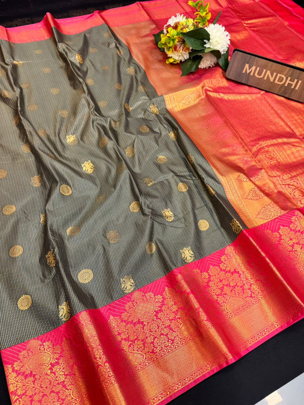 Upgrade your saree collection with the Vennila Semi Silk Saree and bring effortless elegance to every occasion.