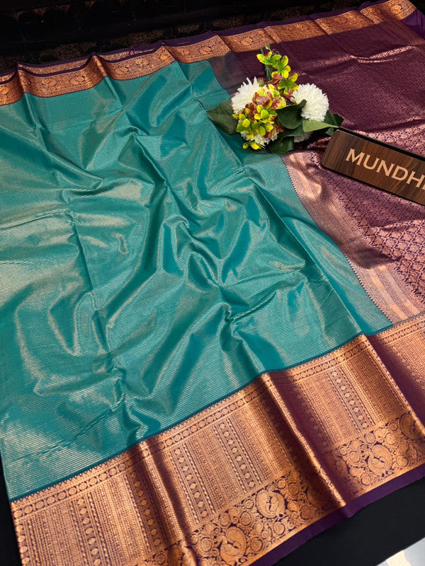 Upgrade your saree collection with the Vennila Semi Silk Saree and bring effortless elegance to every occasion.