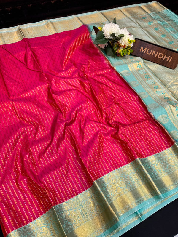 Upgrade your saree collection with the Vennila Semi Silk Saree and bring effortless elegance to every occasion.