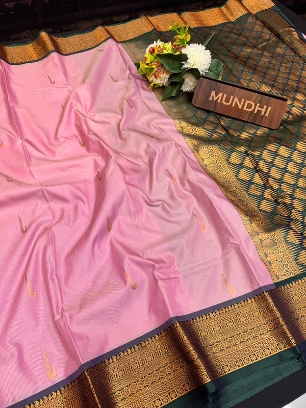 Upgrade your saree collection with the Vennila Semi Silk Saree and bring effortless elegance to every occasion.