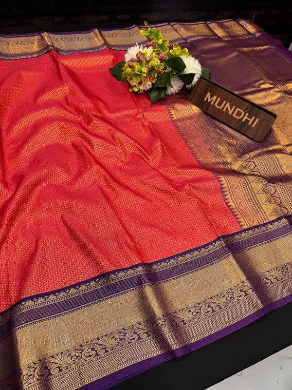 Upgrade your saree collection with the Vennila Semi Silk Saree and bring effortless elegance to every occasion.
