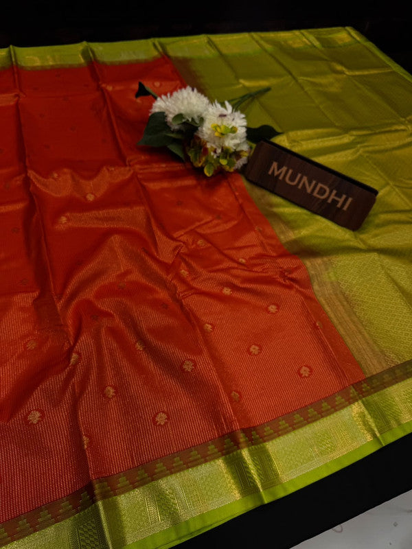 Upgrade your saree collection with the Vennila Semi Silk Saree and bring effortless elegance to every occasion.