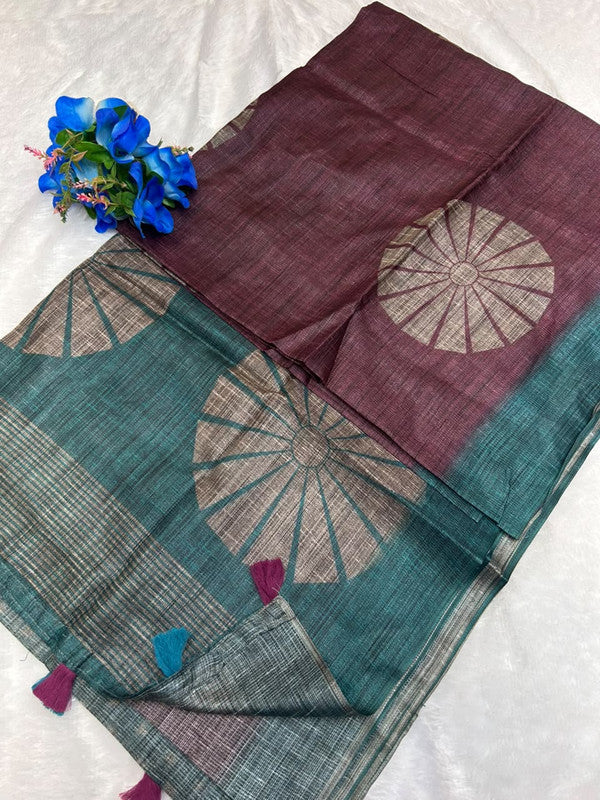 Palak Digital Fancy Saree | Elegant Party Wear Saree|PDS38