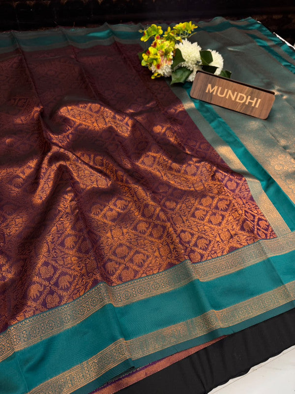Rohini Pavishna Saree | Zari Work | RPS06
