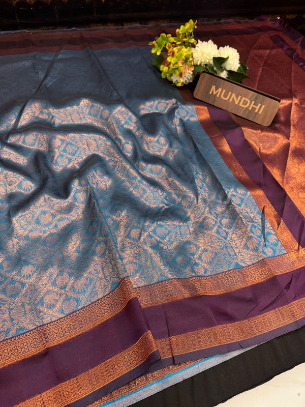 Rohini Pavishna Saree | Zari Work | RPS11