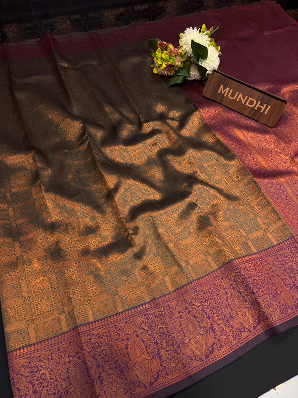 Trending Pavishna Saree in soft fabric for festive wear